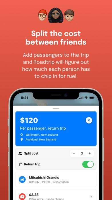 Roadtrip Gas Price Calculator App screenshot #3