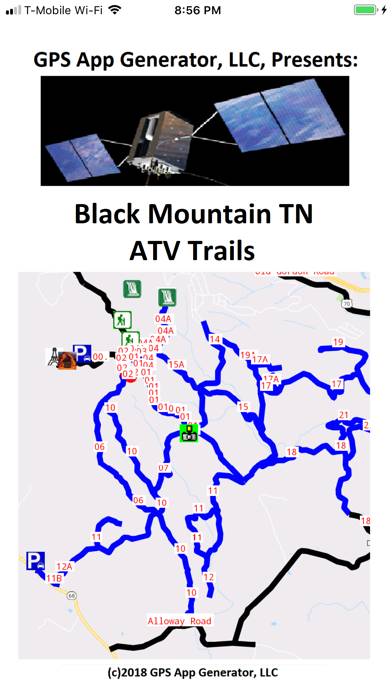 Black Mountain TN ATV Trails App screenshot #1