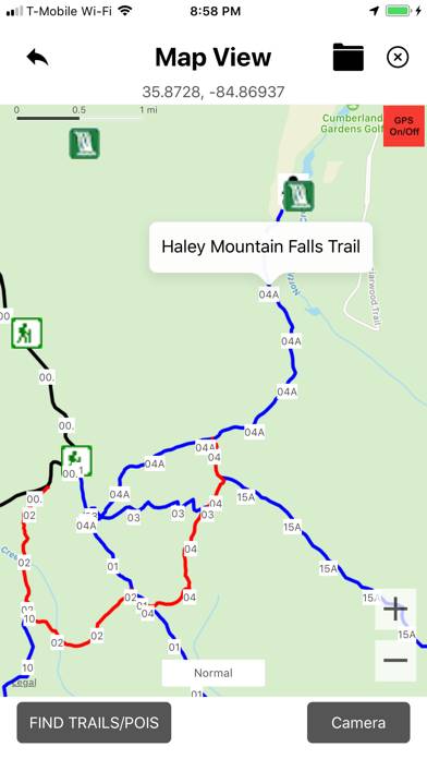 Black Mountain TN ATV Trails App screenshot