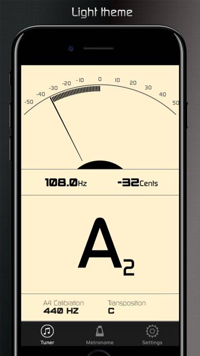 Chroma Tuner & Metronome App screenshot