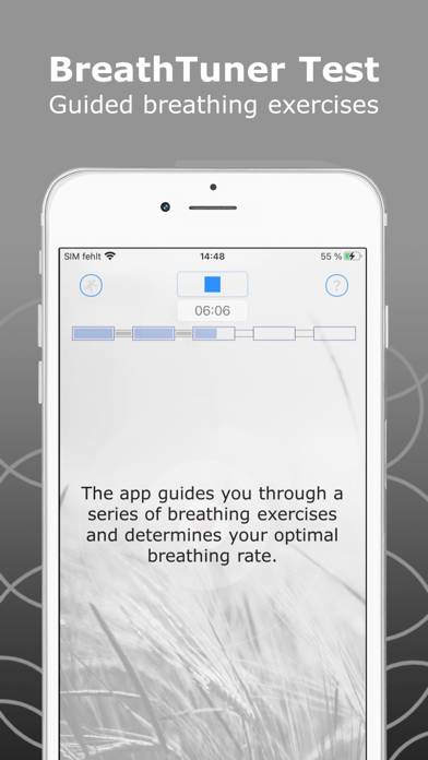 BreathTuner HRV Captura de pantalla de la aplicación #2