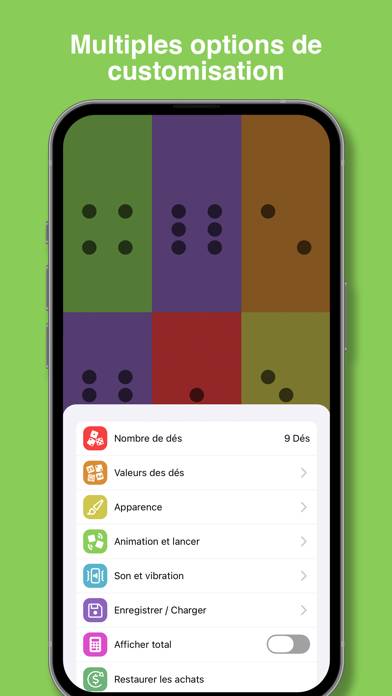 Lanceur de dés ! Capture d'écran de l'application