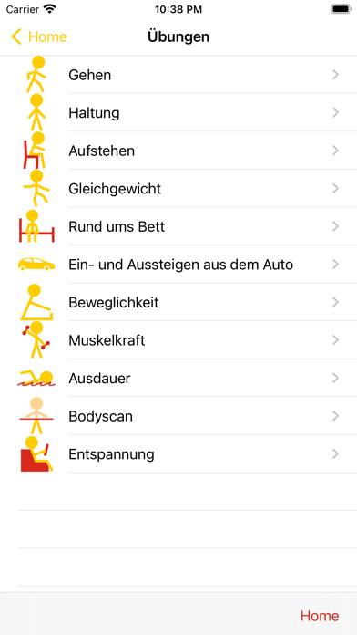 Parkinson Übungen App-Screenshot #3