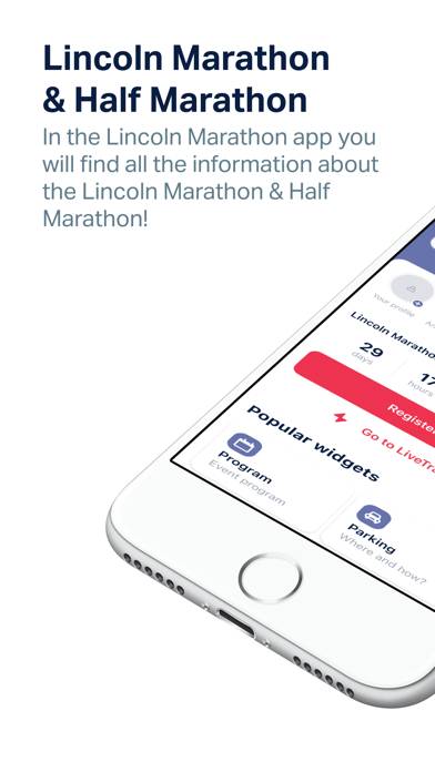 Lincoln Marathon 2024 App screenshot #1