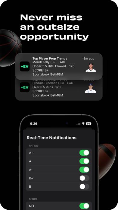 Optimal: plusEV Picks & Analysis App screenshot