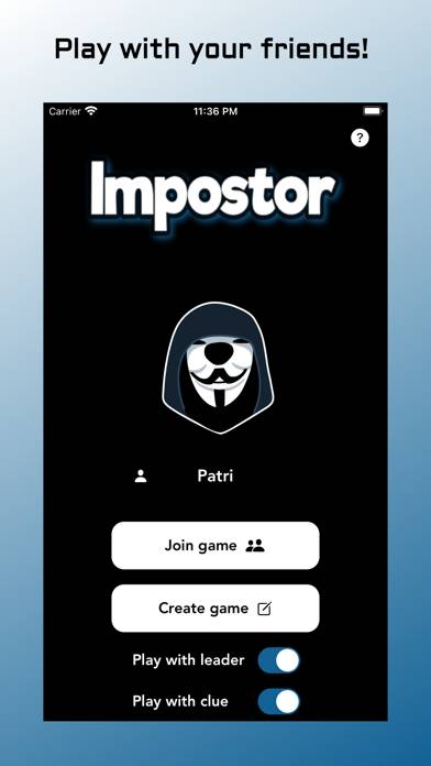 Impostor: Words Game App preview #1