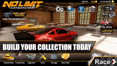 No Limit Drag Racing 2 Captura de pantalla de la aplicación #2