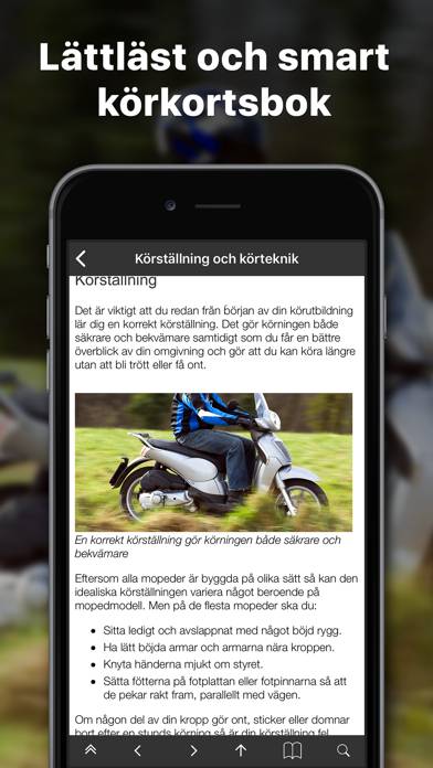IKörkort Moped App skärmdump #6