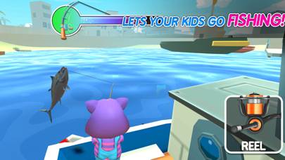 Fishing Game for Kids Fun Schermata dell'app #1