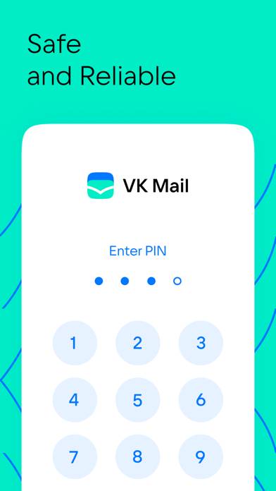 VK Mail: secure email client App screenshot