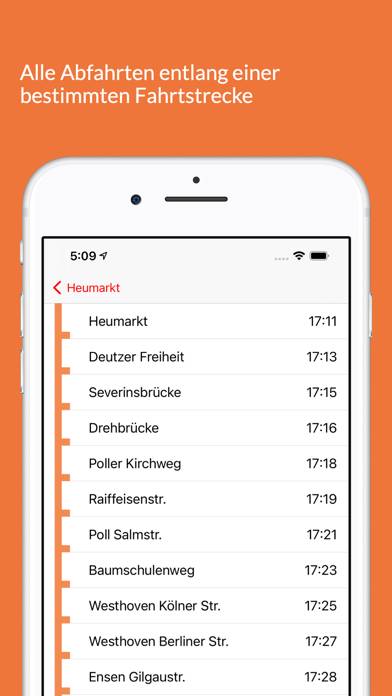 Kölner Bus & Bahn App-Screenshot #3