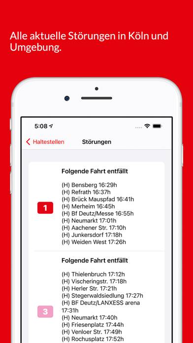Kölner Bus & Bahn App-Screenshot #4