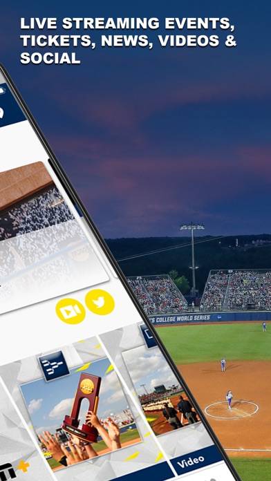 NCAA Women's CWS App screenshot