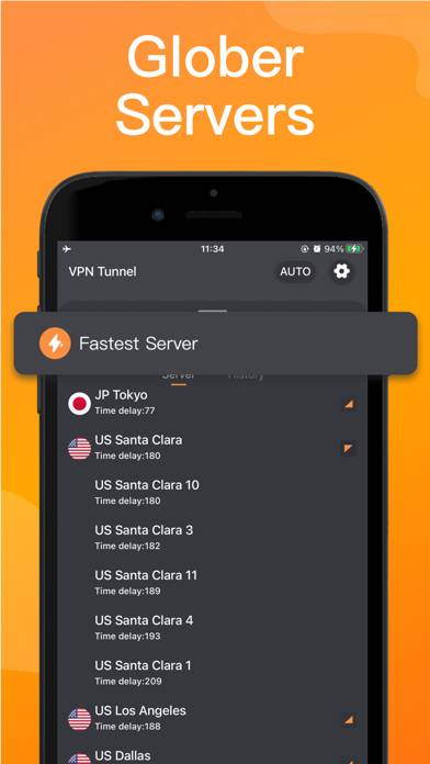 VPN Tunnel-solo VPN for iPhone capture d'écran #2