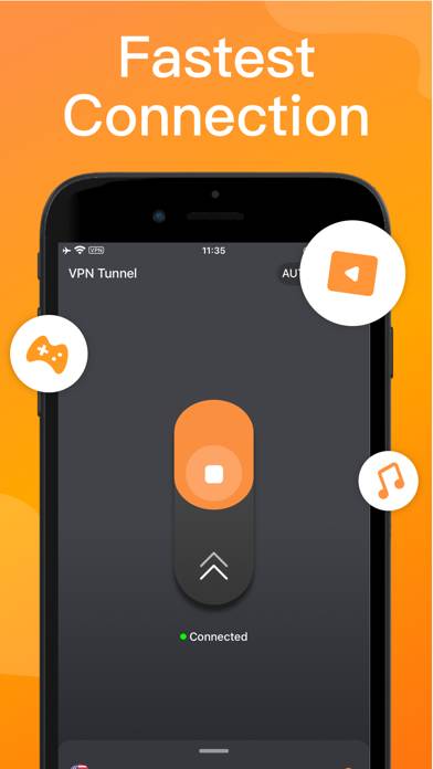 VPN Tunnel-solo VPN for iPhone Capture d'écran de l'application #4