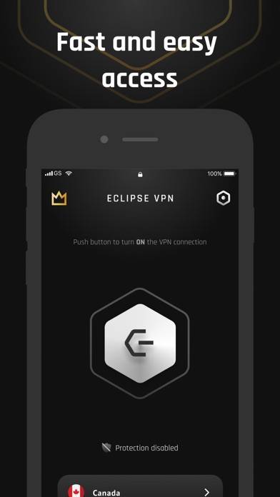 Eclipse VPN: Online Security App screenshot #2