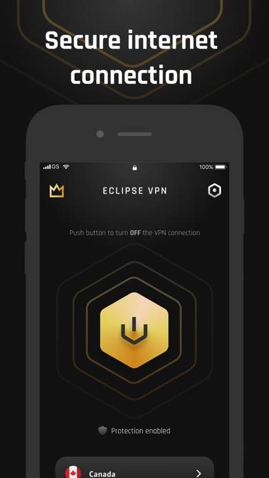 Eclipse VPN: Online Security Schermata dell'app #3