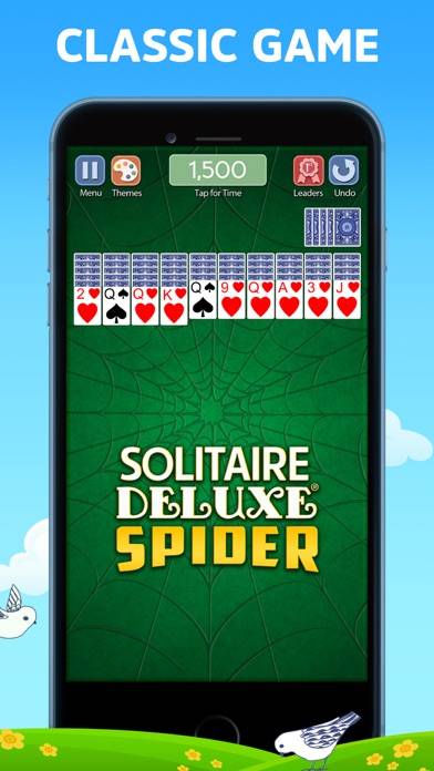 Spider Solitaire Deluxe 2 Schermata dell'app #1