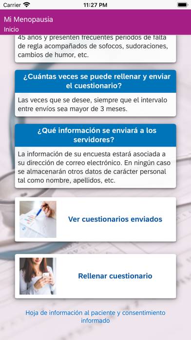 Mi Menopausia App screenshot #3