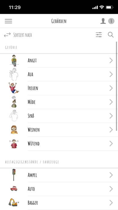 MiniSigns Babygebärden App screenshot #3
