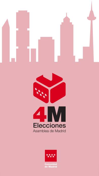 4M Elecciones Madrid 2021 App screenshot #1