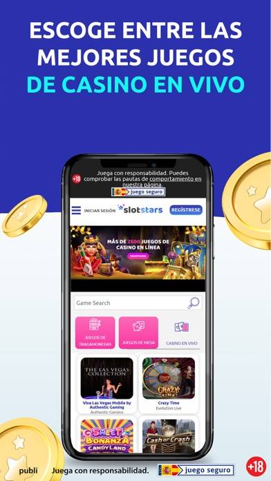 SlotStars: Echtgeld Slots! App-Screenshot #2