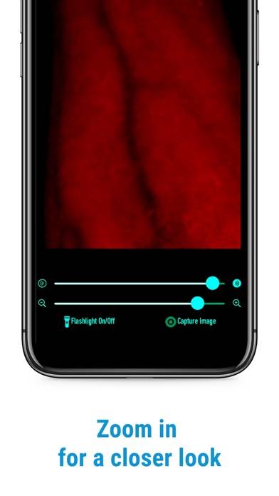 VeinScanner App skärmdump #4