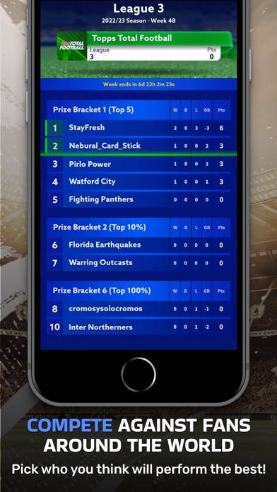 Topps Total Football Captura de pantalla de la aplicación #6