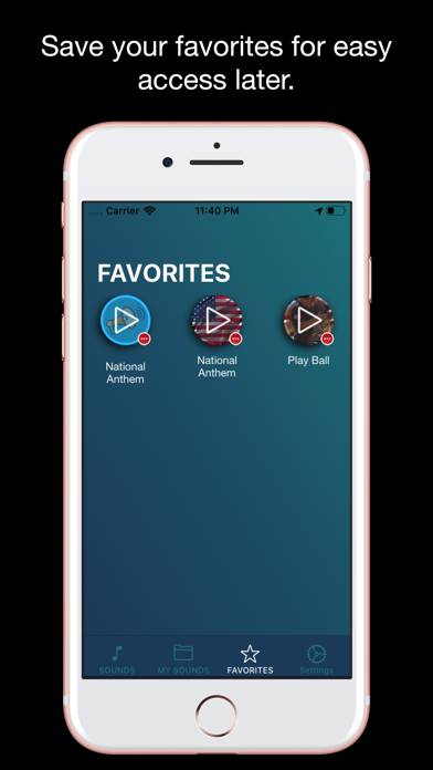 Baseball Stadium Sounds App screenshot