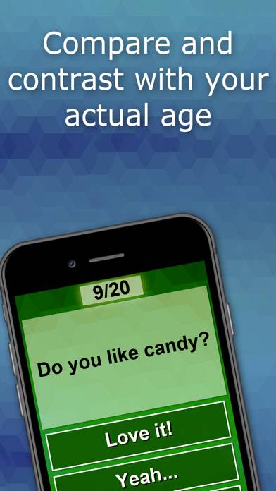 Age Test Schermata dell'app #3