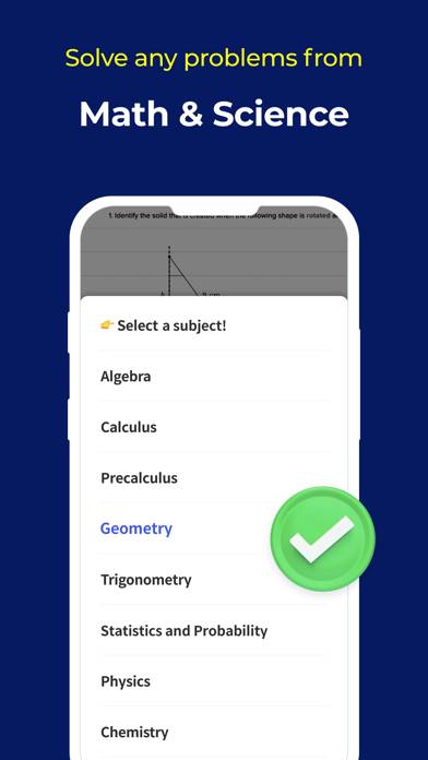 AIR MATH. Homework Helper App screenshot