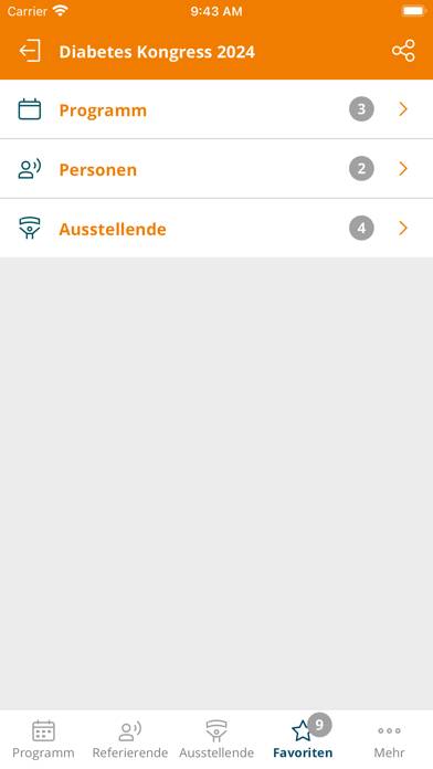 Deutsche Diabetes Gesellschaft App-Screenshot