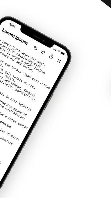 Text Editor App screenshot #2