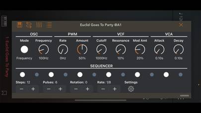 Euclid Goes to Party AUv3 Bass captura de pantalla