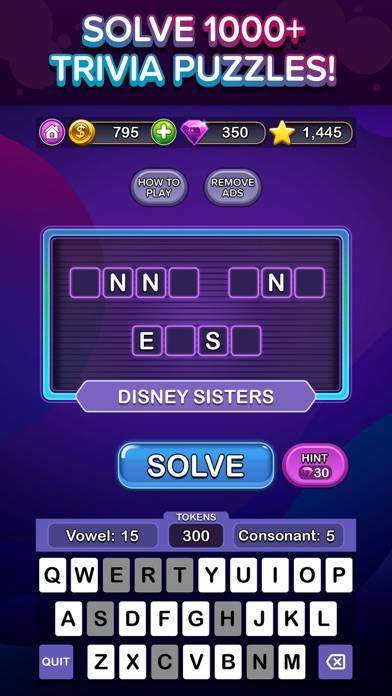 Trivia Puzzle Fortune Games! App-Screenshot #1