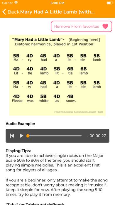 Harmonica Beginner Songs App screenshot #4