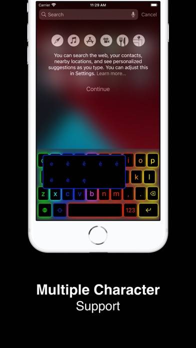 RGB Keyboard Capture d'écran de l'application #3