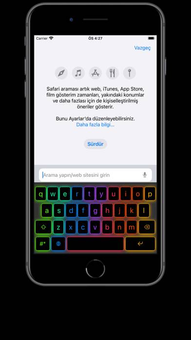 RGB Keyboard Captura de pantalla de la aplicación #6