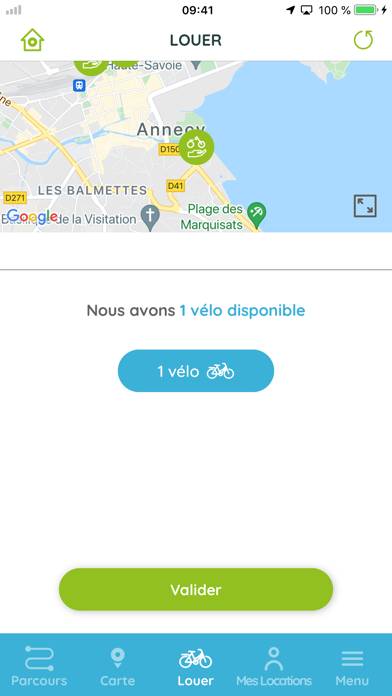 Vélonecy Capture d'écran de l'application