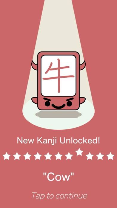 Kanji Swipe capture d'écran du jeu