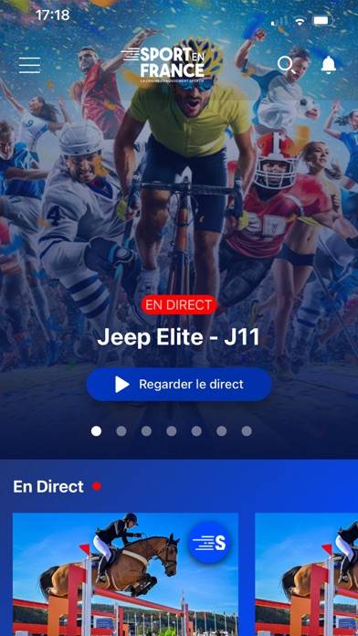 Sport en France Capture d'écran de l'application #1