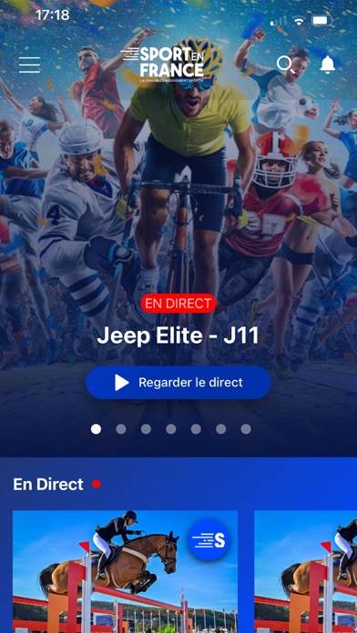 Sport en France capture d'écran