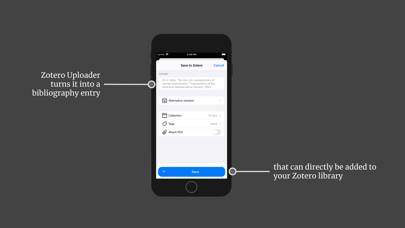 Uploader for Zotero Capture d'écran de l'application #2