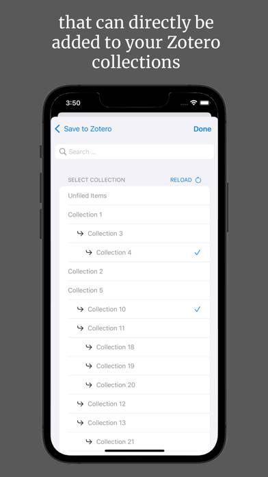 Uploader for Zotero Captura de pantalla de la aplicación #5