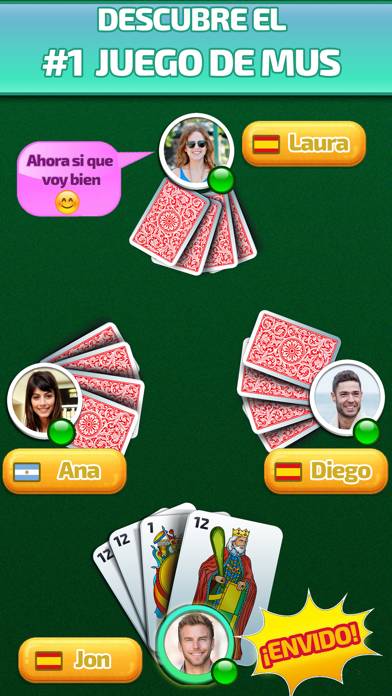 Mus Maestro Juego mus & cartas Captura de pantalla de la aplicación #1