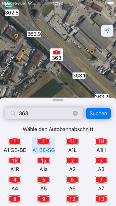 Autobahn Km App screenshot #1