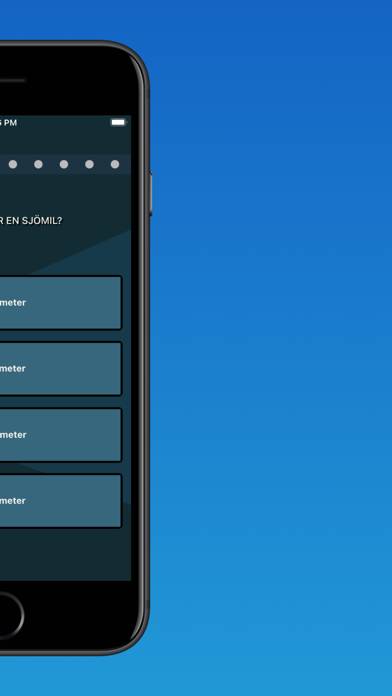 Båtkörkortet App skärmdump #2