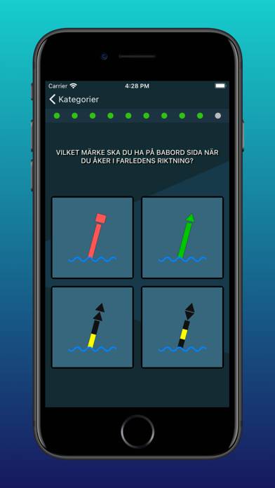 Båtkörkortet App skärmdump #6
