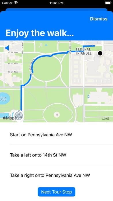 Historic Washington DC Tour App screenshot #3