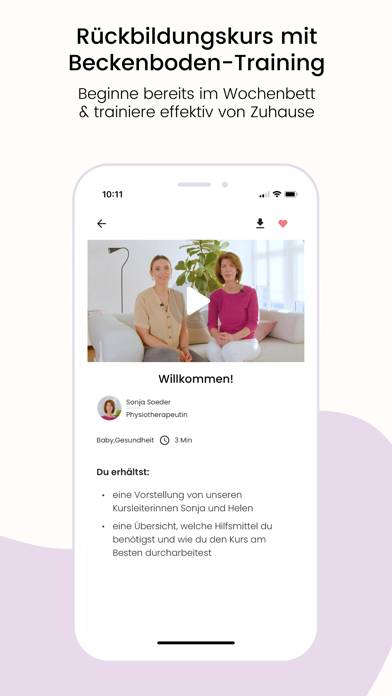 Mama: Stillen Rückbildung App-Screenshot #3